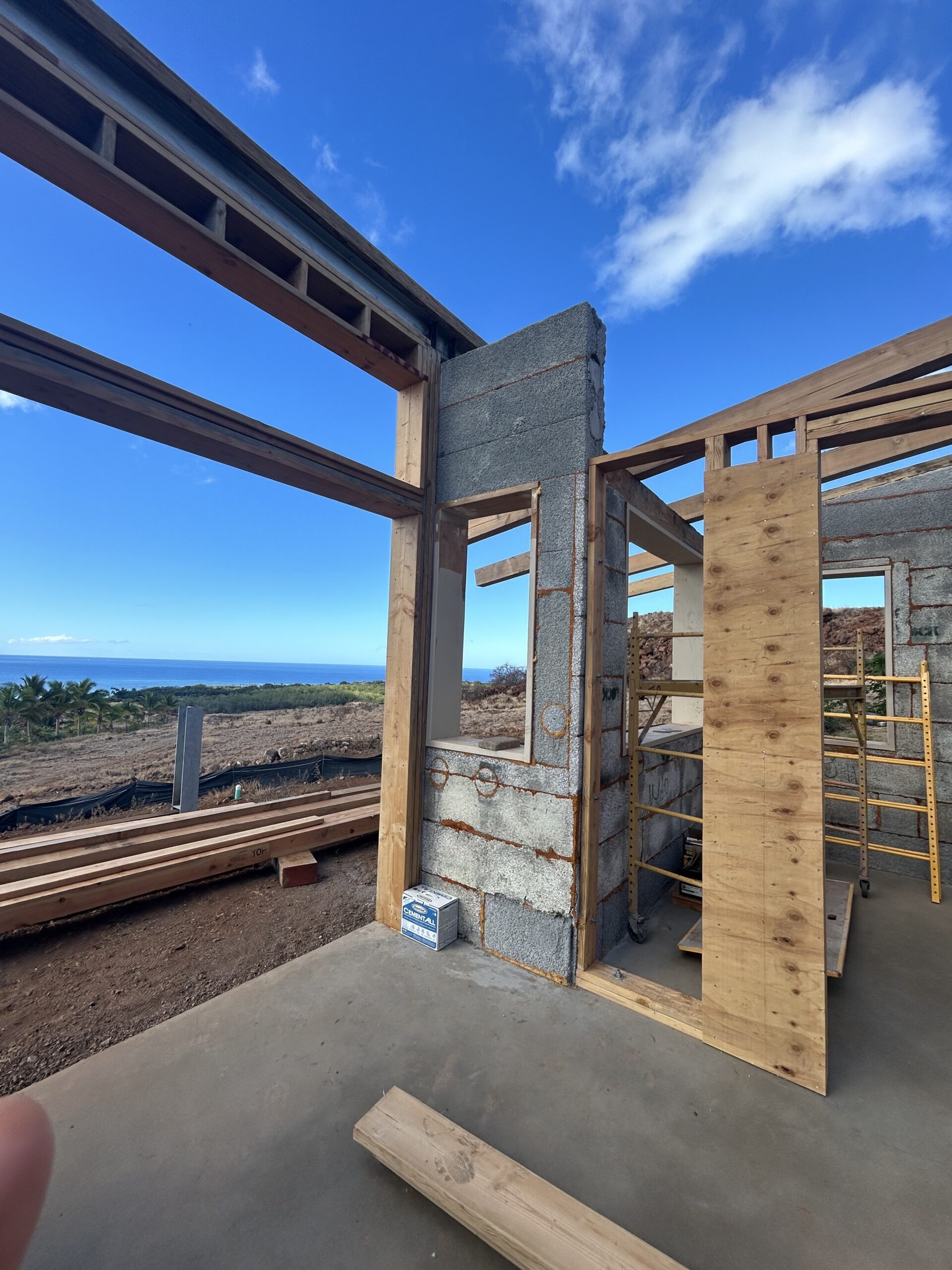 IMG_2696 Construction site with ocean view and sky.